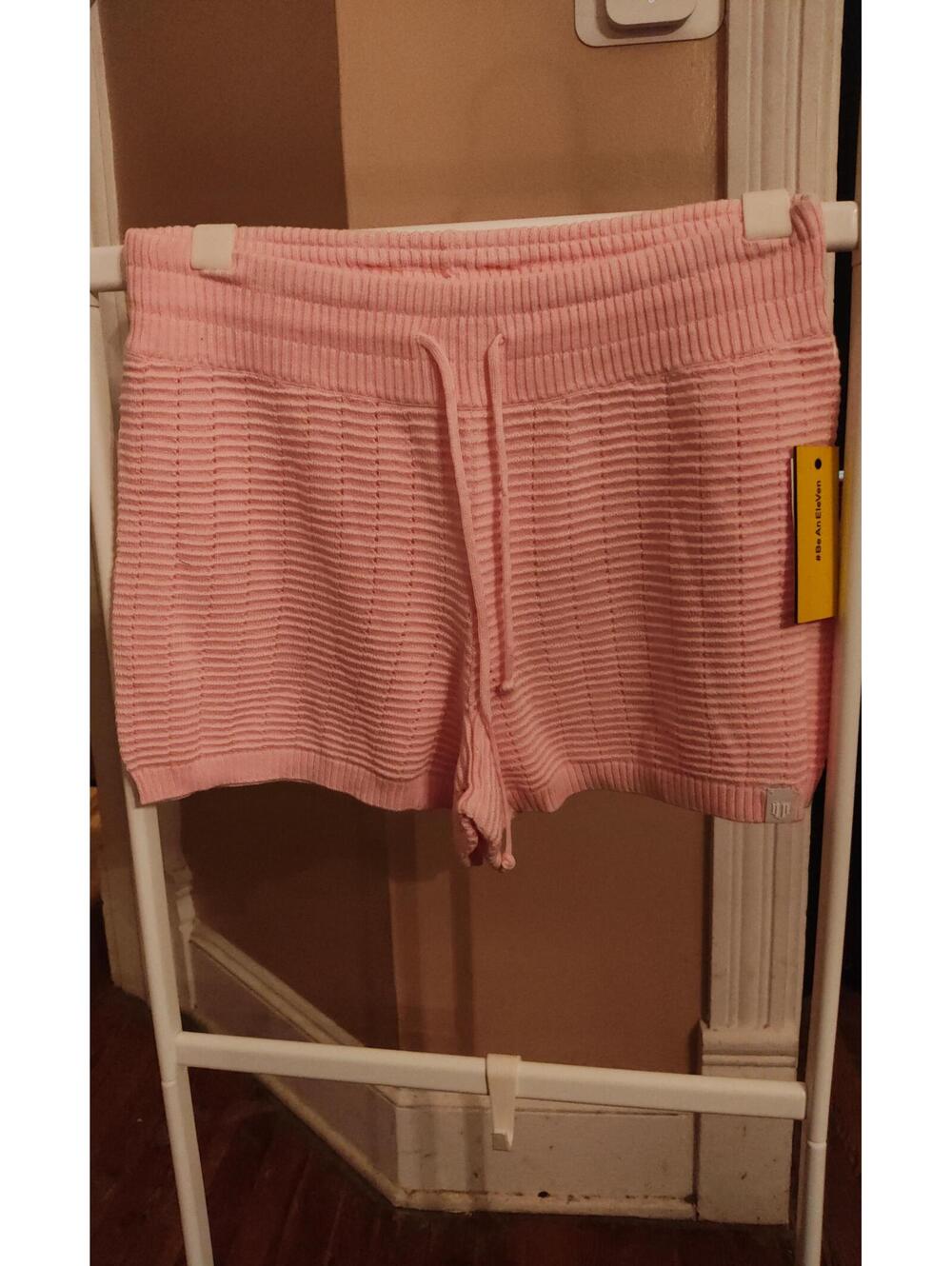 NWT- Eleven Venus Williams XS knit shorts - dusty pink